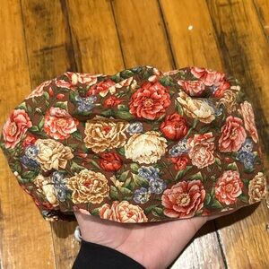 Flower themed scrub cap- Euro
